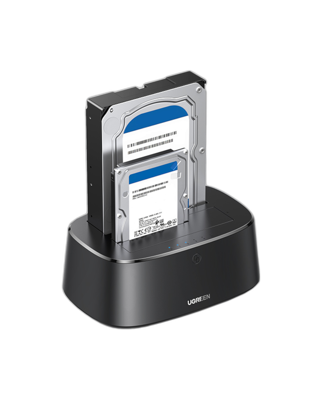UGREEN Dual-Bay SATA Hard Drive Dock with Cloning